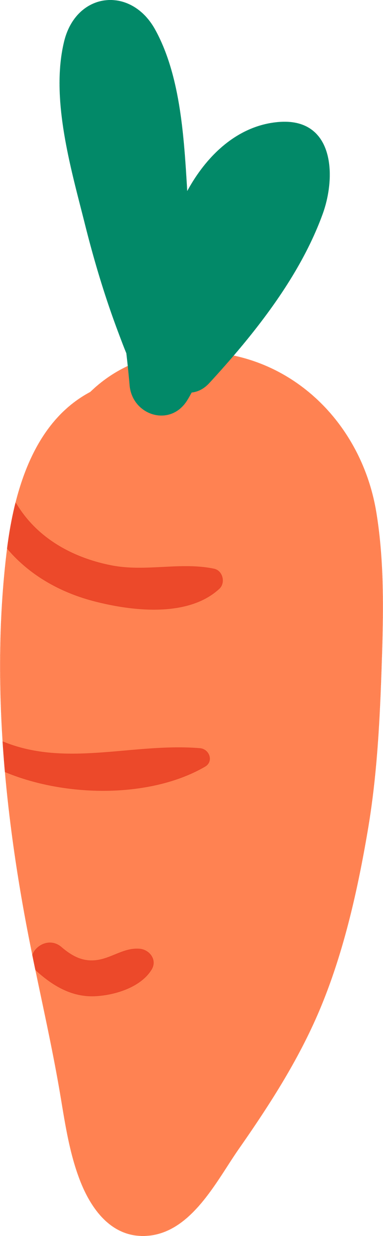 Cute Kidcore Doodle Element 2 Carrot